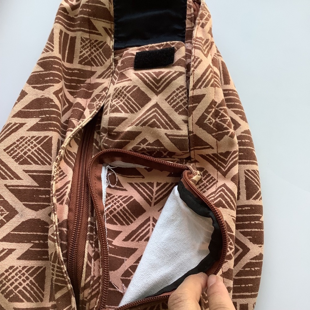 KAVU Rope Sling Bag Crossbody Aztec Geometric "Clear Above Visibility Unlimited" - Picture 10 of 15